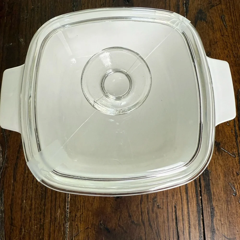 Corning Ware Spice of Life Vintage Glass Lid Casserole Dish 1.5